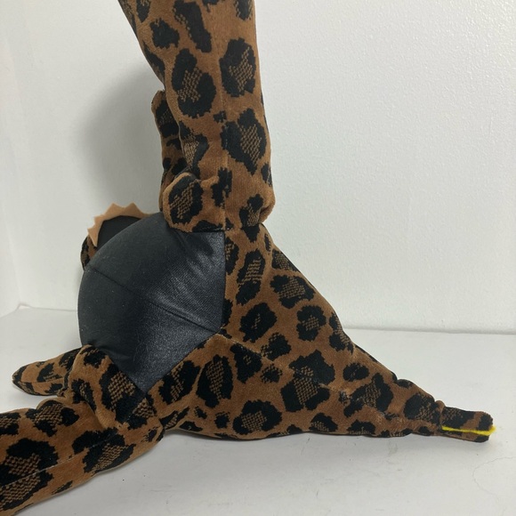 Plush Dinosaur Handmade Leopard fabric - Picture 9 of 9